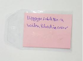 Picture of Luggage Plant labels with Cover